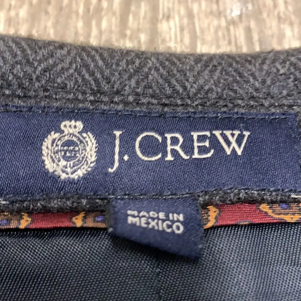 Mens J.‎ Crew Wool Blend Legacy Sports Coat Blazer